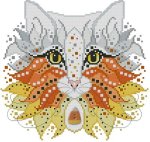 (image for) Colorful Cats Candy Corn